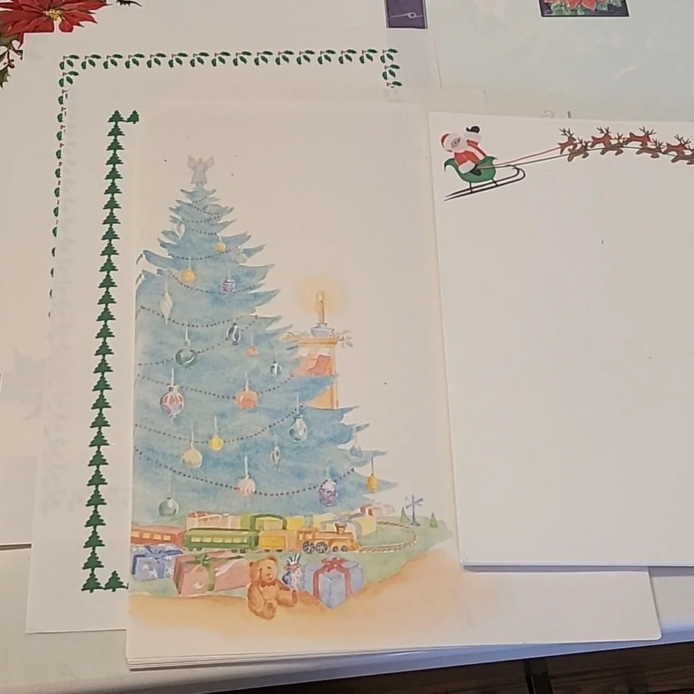 Festive Holiday Stationery Set